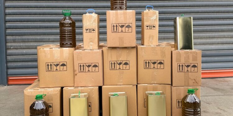 Aydın’da 434 litre karışık yağ ele geçirildi