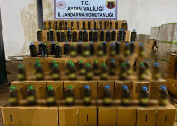Aydın’da 6 bin 500 litre sahte zeytinyağı ele geçirildi