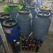 Kuşadası'nda 700 litre sahte alkol el geçirildi