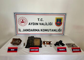 Aydın’da evden tarihi eser çıktı