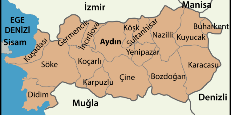 Aydın’da hangi ilçede kaç mahalle var