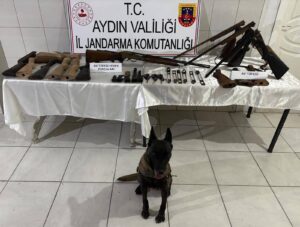 Aydın’da kaçak silah atölyesine operasyon