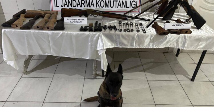 Aydın’da kaçak silah atölyesine operasyon