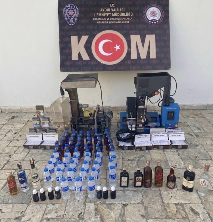 Aydin’da kacakcilik operasyonu 3 kisi tutuklandi (3) Aydin’da kacakcilik operasyonu 3 kisi tutuklandi (3)