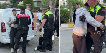 Aydın'da kesilen cezayı duyan genç polise sarılıp ağladı