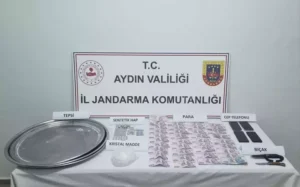 Aydın’da metamfetamin ve sentetik ecza ele geçirildi