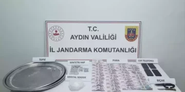 Aydın’da metamfetamin ve sentetik ecza ele geçirildi