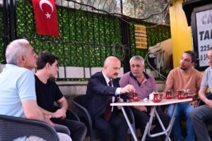 Aydın Valisi Dr. Osman Varol, kent genelinde yürüttüğü saha ziyaretleri