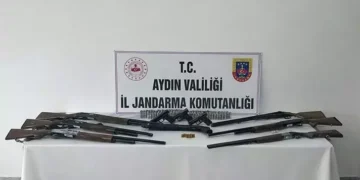 Aydın'da silah kaçakçılığına 7 gözaltı