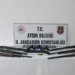 Aydın'da silah kaçakçılığına 7 gözaltı