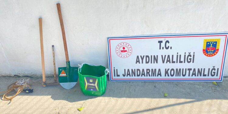 Aydın’da tarihi eser arayan 6 şüpheliye gözaltı