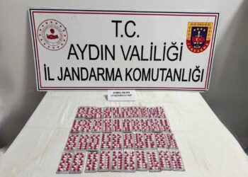 Aydın’da uyuşturucu operasyonu 40 tablet ele geçirildi