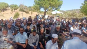 Koçarlı’da vatandaşlar yağmur duasına çıktı