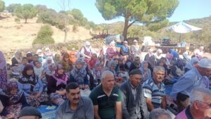 Koçarlı’da vatandaşlar yağmur duasına çıktı