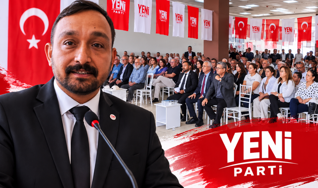 Aytürk: İlk seçimde İncirliova Belediyesini kazanacağız Yeni Parti İncirliova İlçe Örgütü 1. Kongresi yoğun bir katılımla