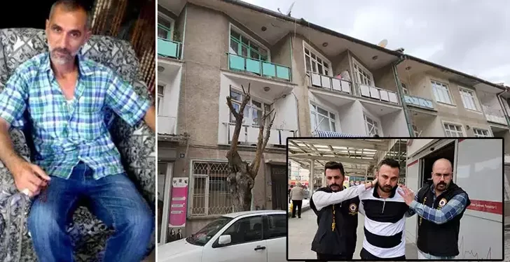 Babasını boğdu, cesediyle aynı evde kaldı