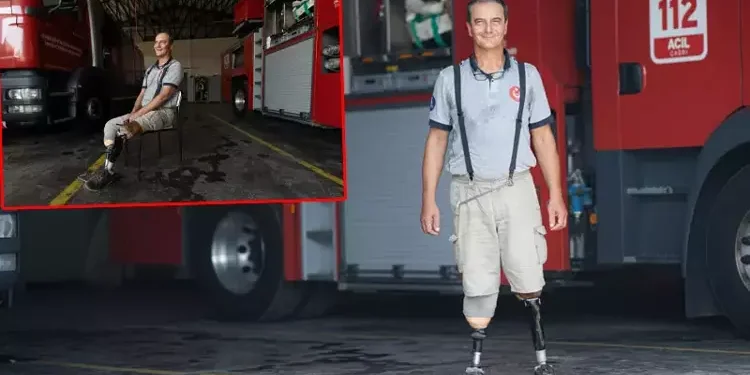 Bacaklarını kaybetti ama umudu hayata bağladı