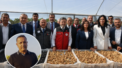 Aydın’ın Germencik ilçesi Ovakaraağaçlı Mahalle Muhtarı Emin Tay, Tarım ve