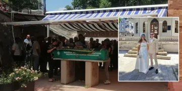 Balayına giden damat tabutla geri döndü