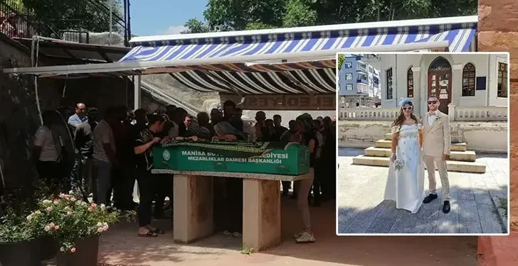 Balayına giden damat tabutla geri döndü