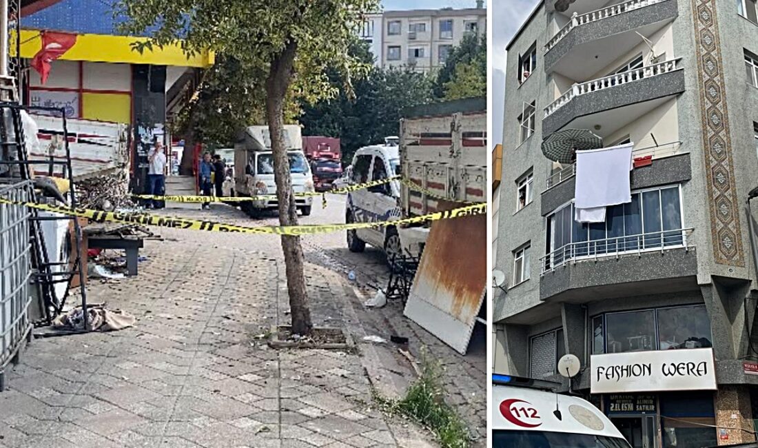 Balkonda temizlik sonu oldu İstanbul Zeytinburnu Çırpıcı Mahallesi'nde 6 katlı binanın 5'inci katındaki evinin