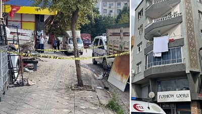İstanbul Zeytinburnu Çırpıcı Mahallesi'nde 6 katlı binanın 5'inci katındaki evinin
