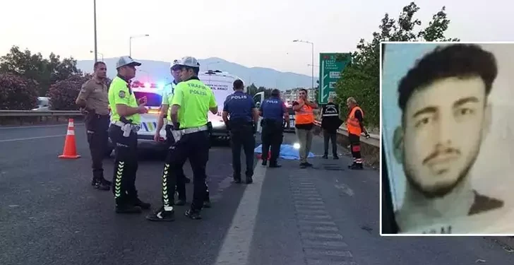 Bariyere çarpan motosikletin sürücüsü motokurye öldü