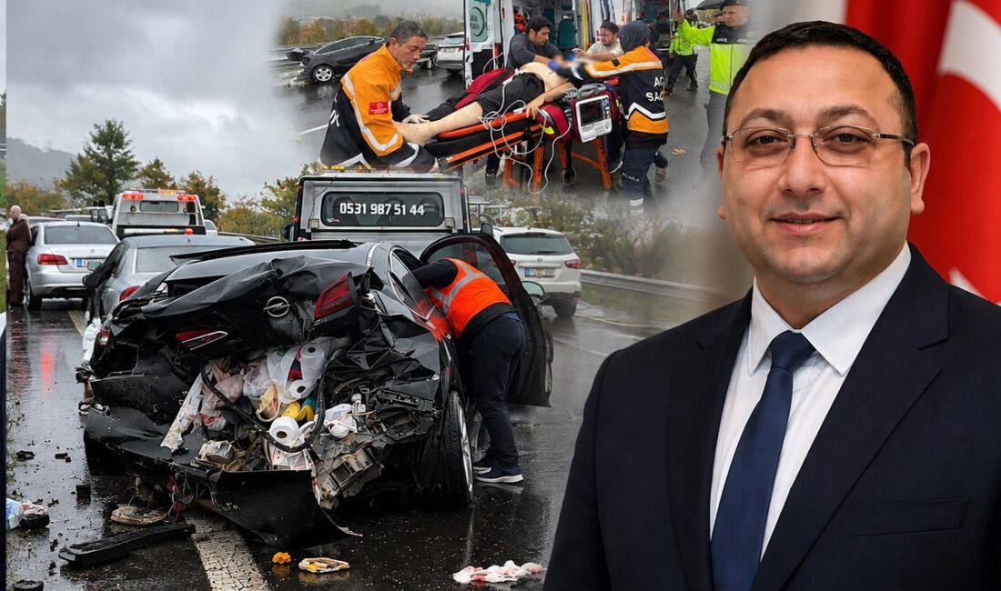 Belediye Başkan Vekili feci kazada öldü Düzce'de trafik kazası geçiren Üsküdar Belediye Başkan Vekili Dündar Ziya