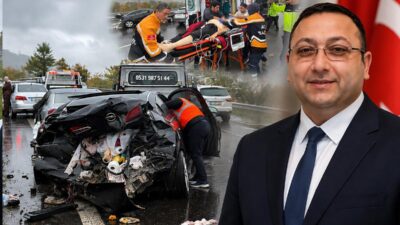 Düzce'de trafik kazası geçiren Üsküdar Belediye Başkan Vekili Dündar Ziya