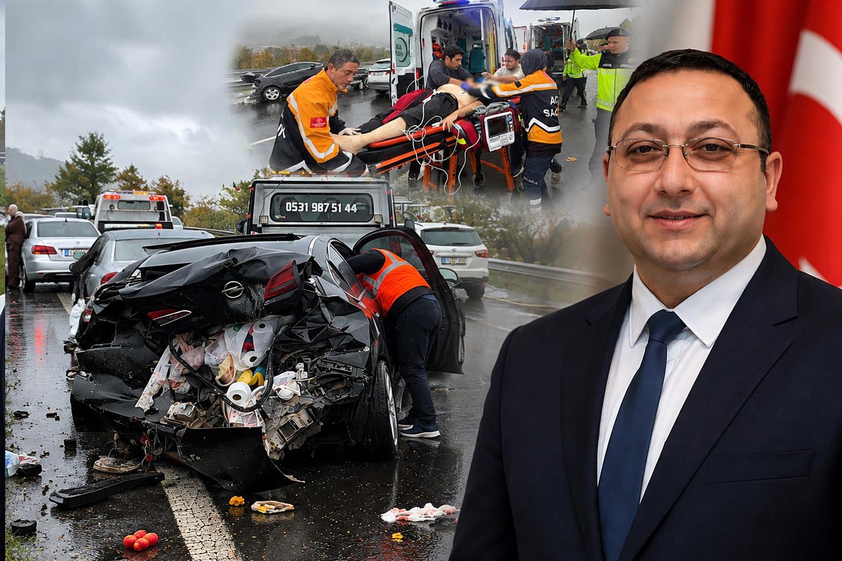 Belediye Baskan Vekili feci kazada oldu Belediye Baskan Vekili feci kazada oldu