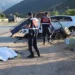 Böbreğini verdiği oğluyla birlikte kazada öldü