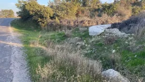 Boş arazide bebek cesedi bulundu Boş arazide bebek cesedi bulundu