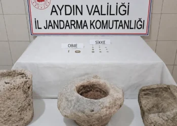 Bozdoğan’da kaçak kazıya jandarma darbesi
