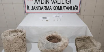 Bozdoğan’da kaçak kazıya jandarma darbesi