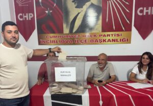 CHP İncirliova’da delege seçimi başladı