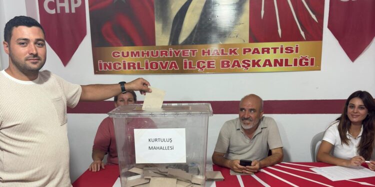 CHP İncirliova’da delege seçimi başladı