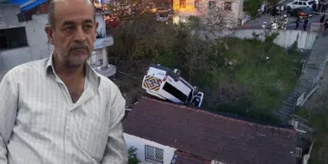 Çatıya uçan okul servisinin şoförü öldü