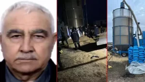 Çeltik kurutma makinesinde cansız bedeni bulundu Çeltik kurutma makinesinde cansız bedeni bulundu