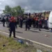 Cenazeden dönenleri taşıyan midibüs yan yattı; 2 ölü, 15 yaralı