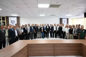 Çerçioğlu İncirliova'da muhtarlar ile bir araya geldi