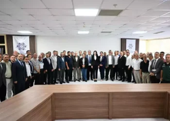 Çerçioğlu İncirliova'da muhtarlar ile bir araya geldi