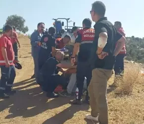 Çine’de patlama 10 yaralı