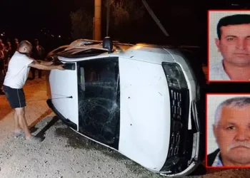 Cip sulama kanalına düştü 2 ölü