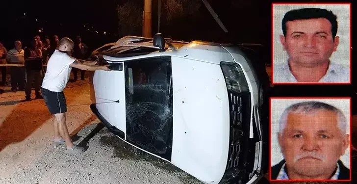 Cip sulama kanalına düştü 2 ölü