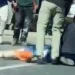 Çöp kamyonunun çarptığı yaya öldü