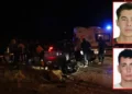 Çöp kamyonuyla çarpışan motosikletteki 2 kişi öldü