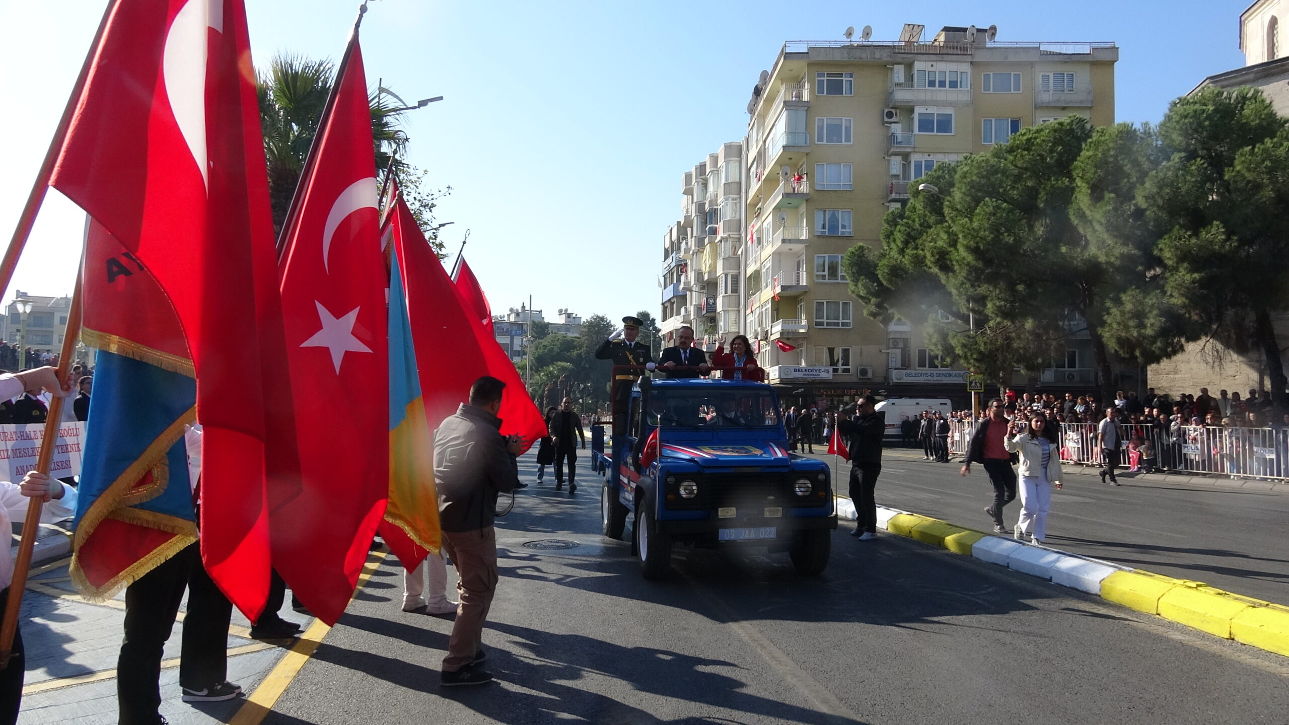 Cumhuriyet’in 101. Yılı Aydın’da coşkuyla kulandı