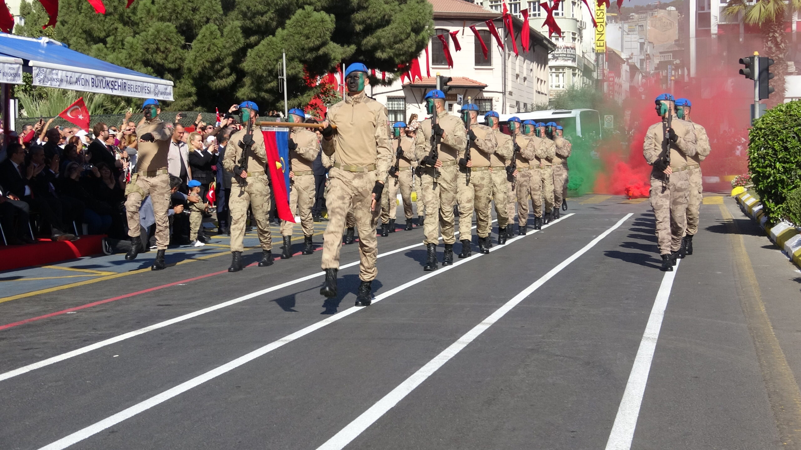 Cumhuriyet’in 101. Yılı Aydın’da coşkuyla kulandı