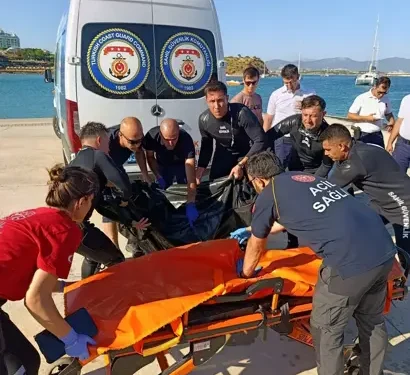 Dalış yapmak için girdiği denizde cansız bedeni bulundu