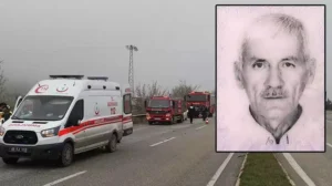 Manisa’nın Kula ilçesinde meydana gelen trafik kazasında, refüje ve yol